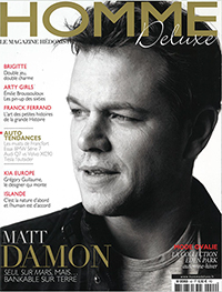 couverture du magazine Homme